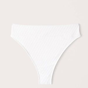 NWOT white Abercrombie bikini bottom